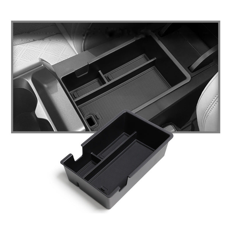 BYD Atto 2 armrest storage box fitted in the centre console
