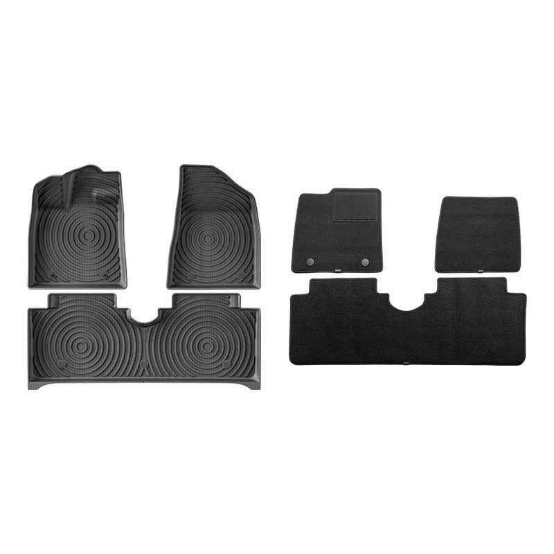 BYD Dolphin floor mats 6-piece set with carpet, front and rear