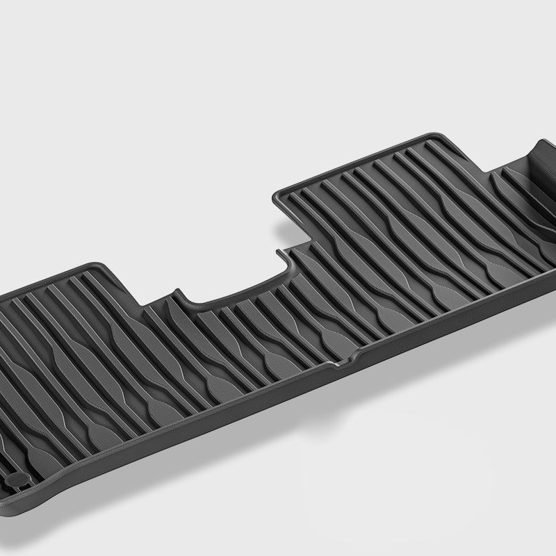 Close-up of the BYD Seal rear floor mat