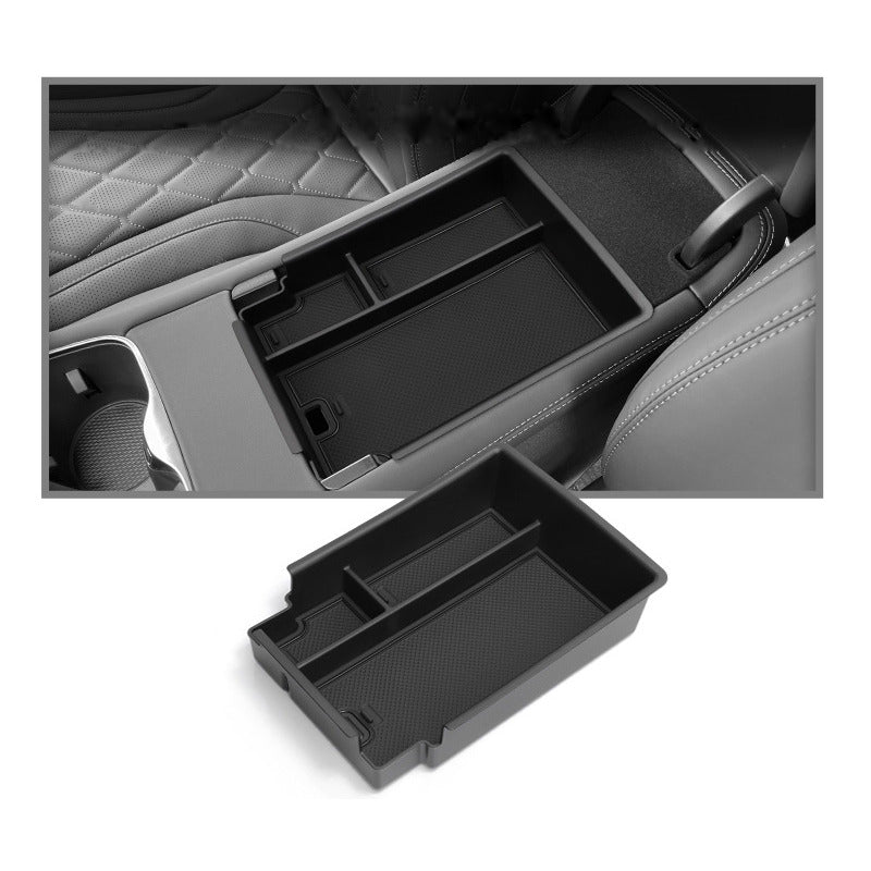 BYD Sealion 7 armrest storage box fitted in the centre console