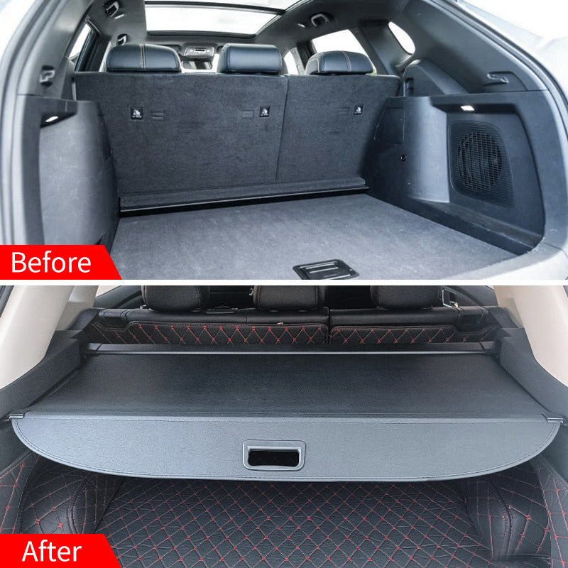 BYD Sealion 7 boot before and after fitting the cover