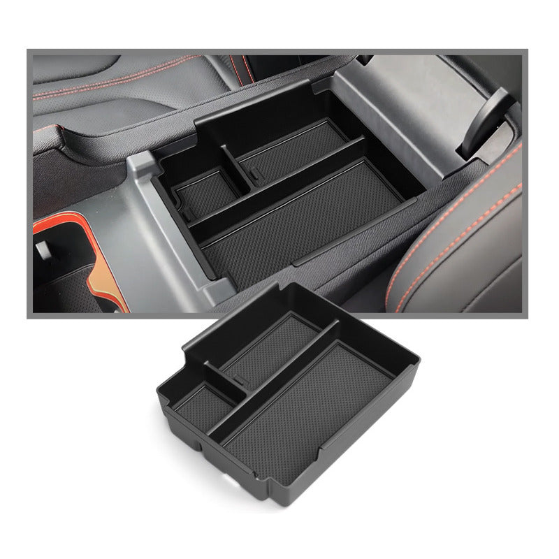 BYD Shark 6 armrest storage box fitted in the centre console