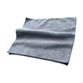 Grey microfibre car wash towel